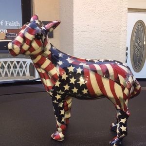American Flag Donkey By La Vie